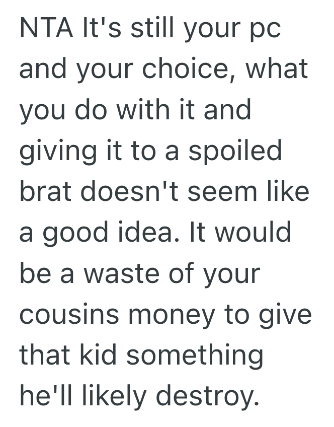 Screenshot 2025 06 19 at 10.28.27 PM Her Young Cousin Disrespected Her Old Computer During A Test Run, So She Refused To Give It To Him And Caused Drama With Her Family